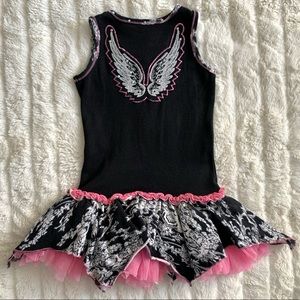 Ooh! La La Couture angel wings dress girl 2T